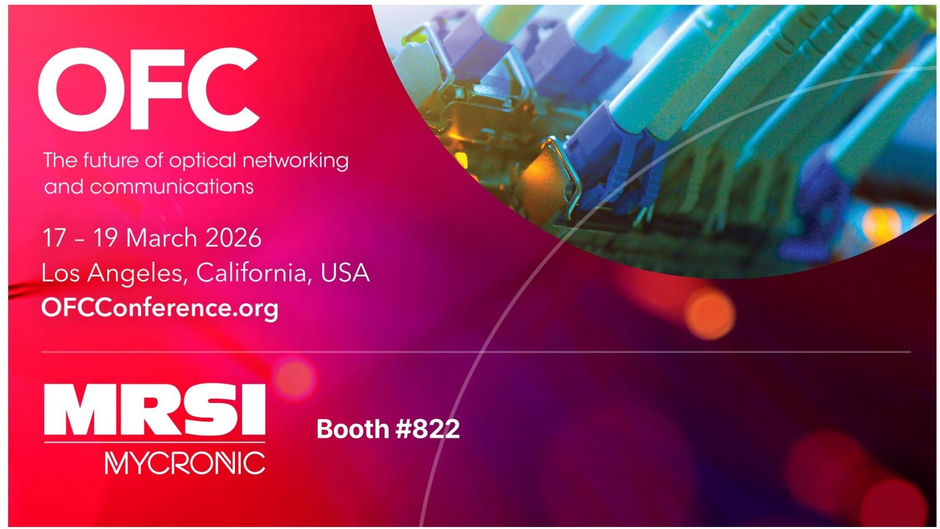 OFC 2026 MRSI to exhibit